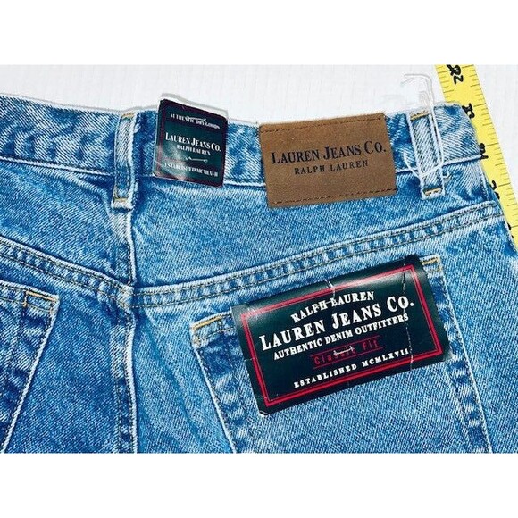 NWT Lauren Ralph Lauren Jeans Co Classic Straight Denim Jean Sz 8 Fits 28x31.5 - Picture 5 of 16